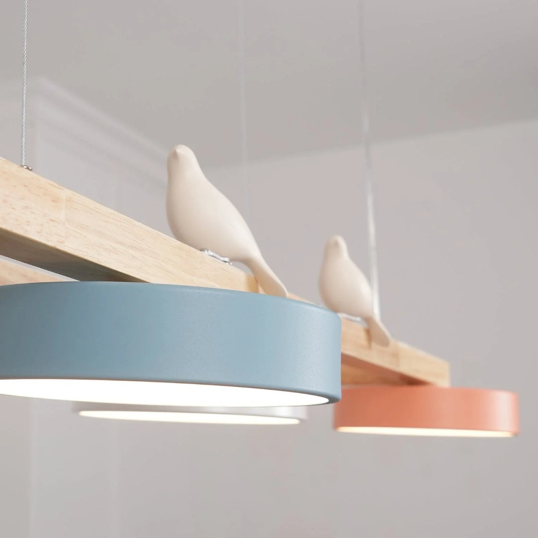 Scandinavian Wooden Pendant Light