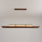 Lifestyle image of the chandelier in a stylish, modern home.