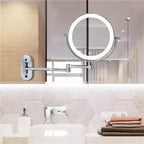 Round Metal Vanity Mirror