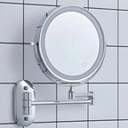 Round Metal Vanity Mirror