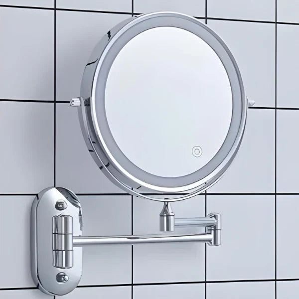 Round Metal Vanity Mirror