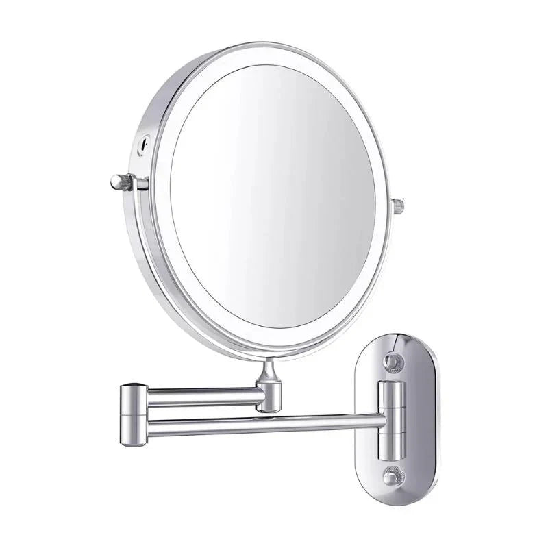 Round Metal Vanity Mirror
