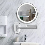 Round Metal Vanity Mirror