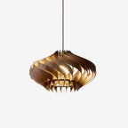 Japandi Wooden Pendant Light