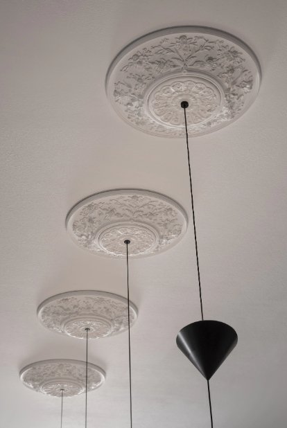 Pendant Light Metal and Acrylic Fixture | Integrated LED with Adjustable Cable | Sloped Ceiling Compatible Modern Indoor Design