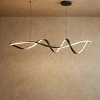 LED Pendant Light Acrylic and Aluminium | Contemporary Minimalist Style | Energy Efficient Balanced Home Illumination