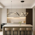 LED Pendant Light Acrylic and Aluminium | Contemporary Minimalist Style | Energy Efficient Balanced Home Illumination