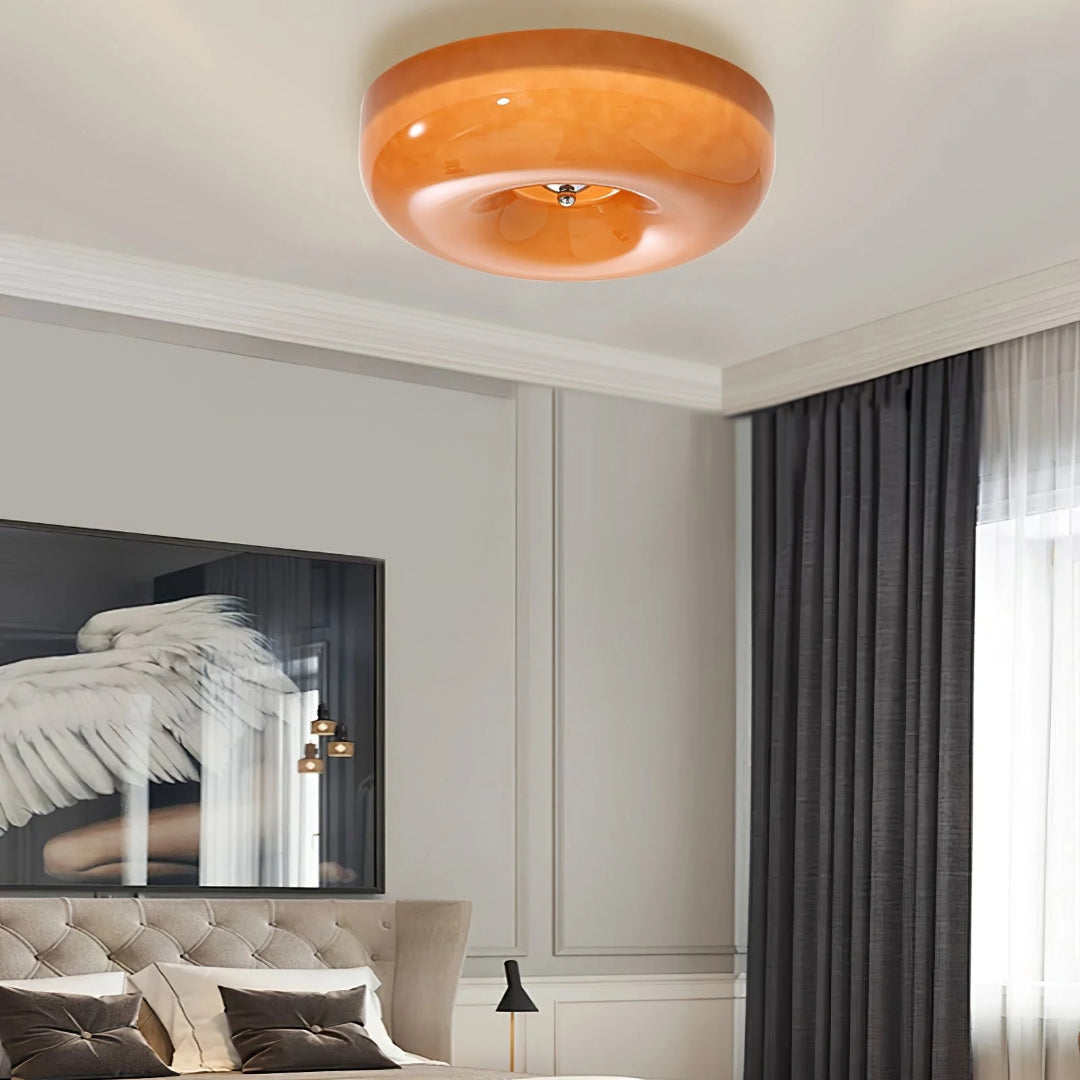 Minimalist Glass Ceiling Light