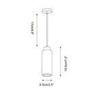 Travertine Cylinder Pendant Light