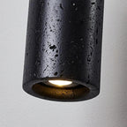 Travertine Cylinder Pendant Light