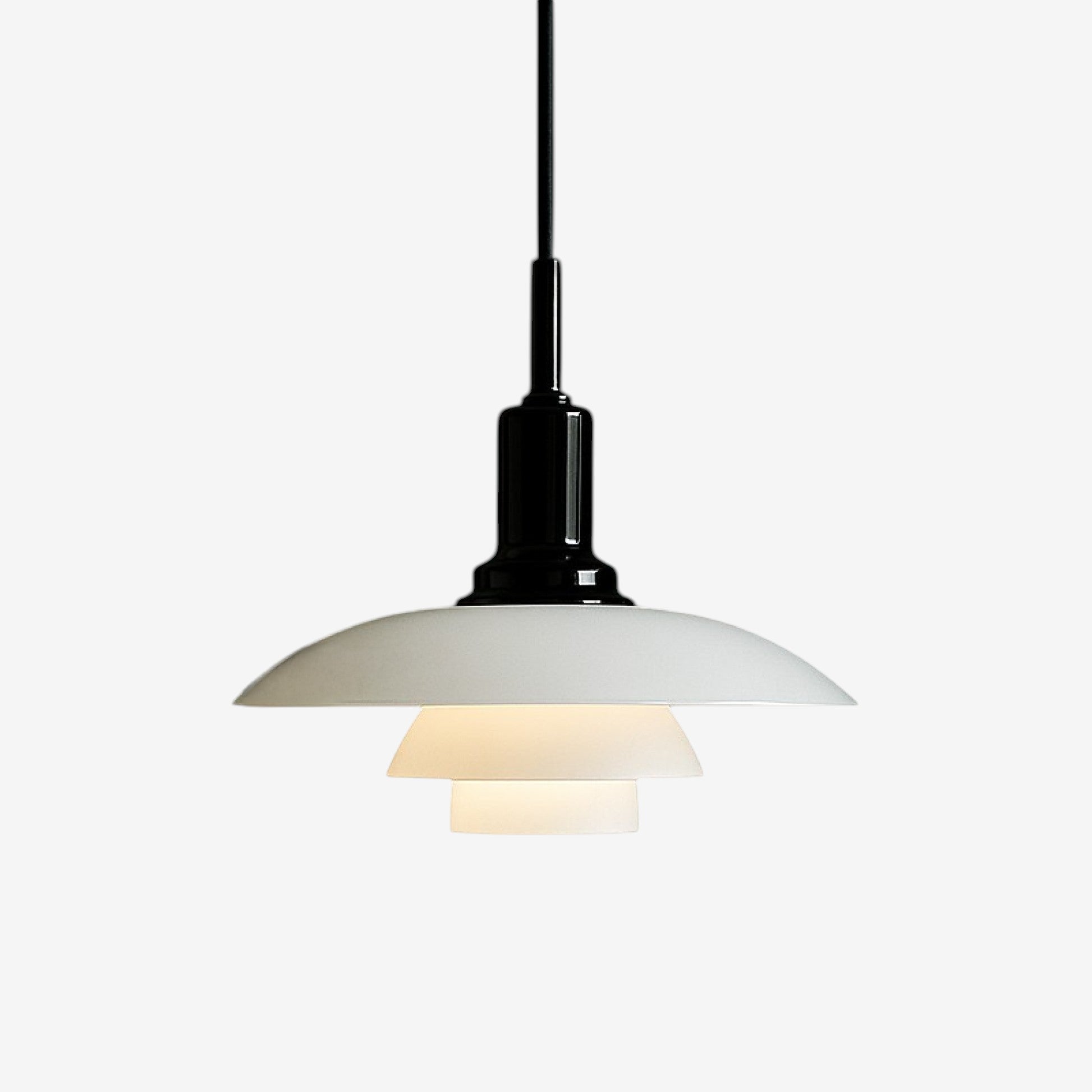 Sculpted Metal Pendant Lamp – Danish Scandinavian Minimalist Design