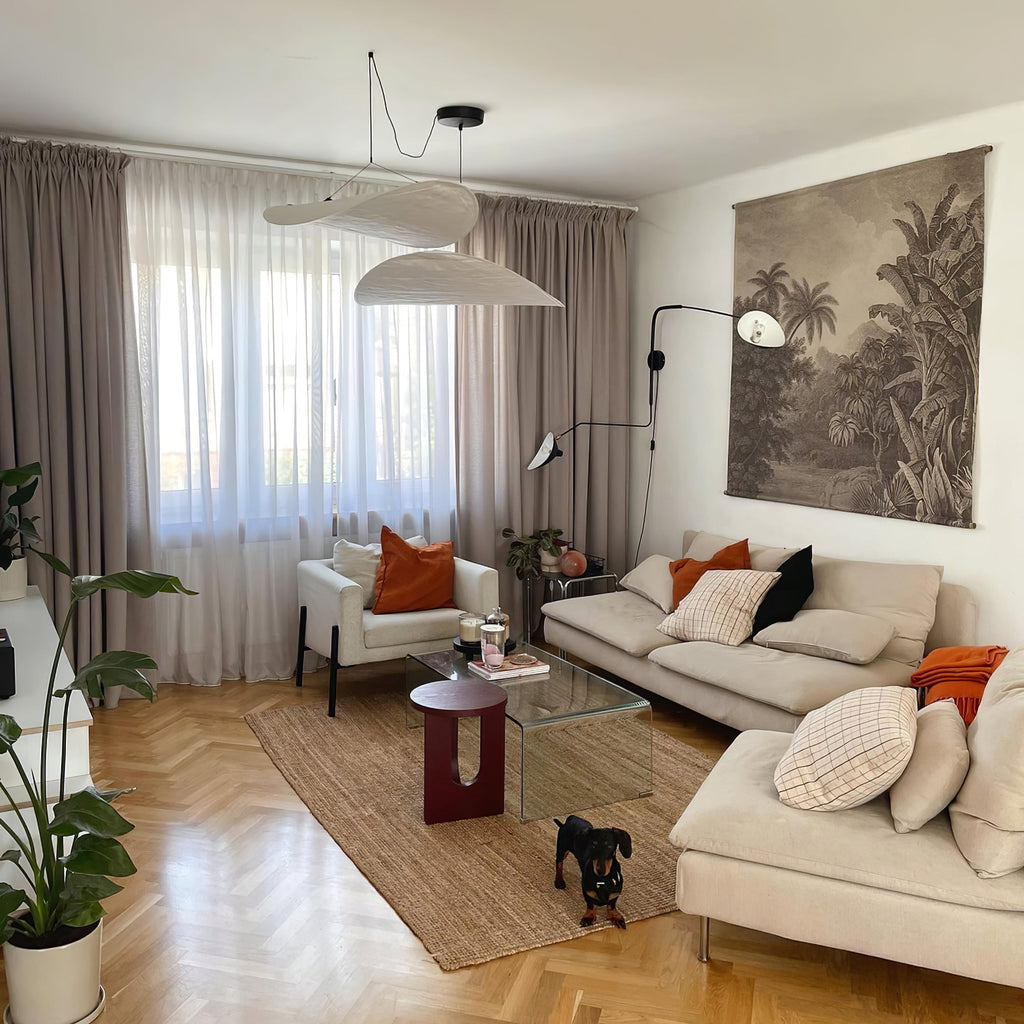 Sereca Suspension en Papier et Fibre de Verre - Neutralighting