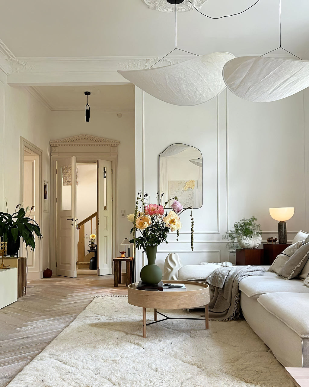 Sereca Suspension en Papier et Fibre de Verre - Neutralighting