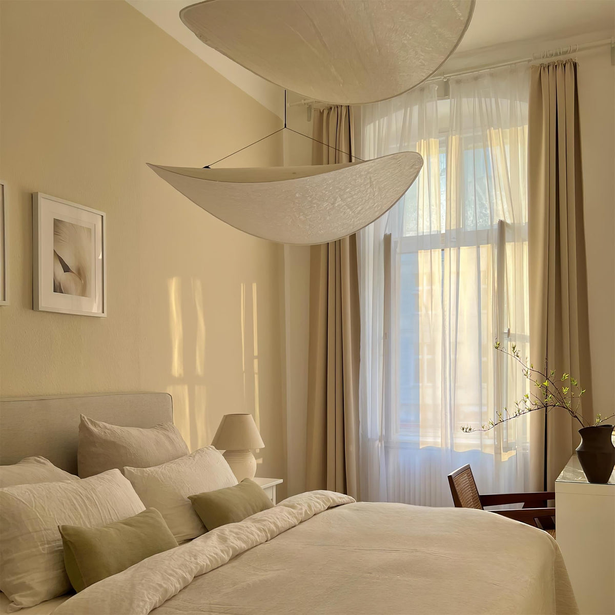 Sereca Suspension en Papier et Fibre de Verre - Neutralighting