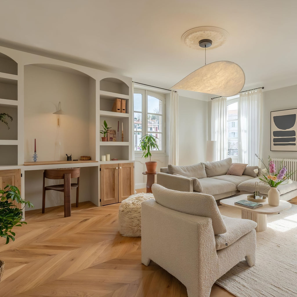 Sereca Suspension en Papier et Fibre de Verre - Neutralighting