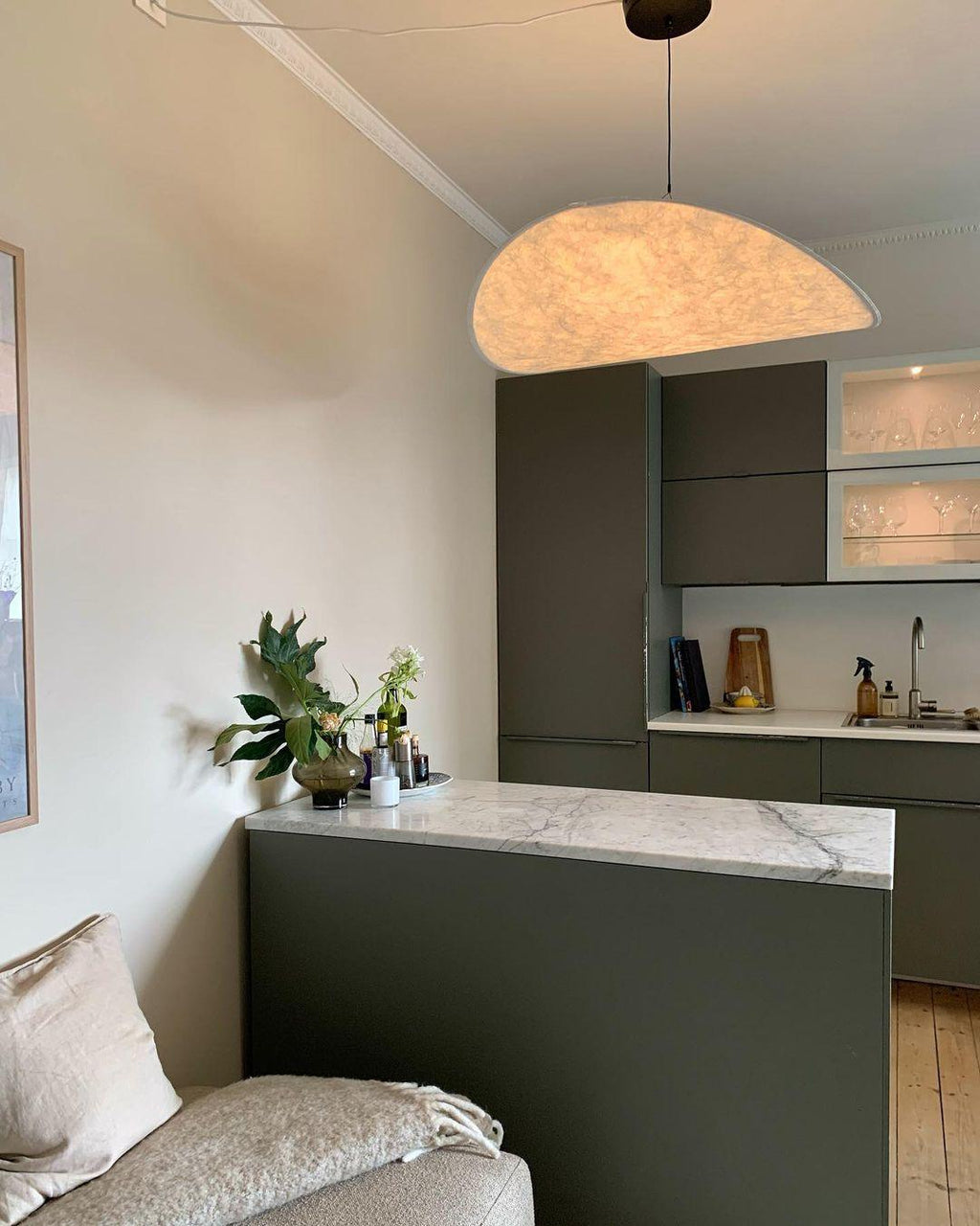 Sereca Suspension en Papier et Fibre de Verre - Neutralighting
