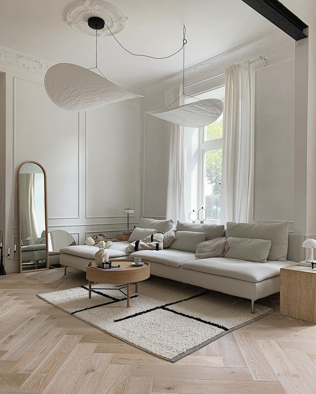 Sereca Suspension en Papier et Fibre de Verre - Neutralighting
