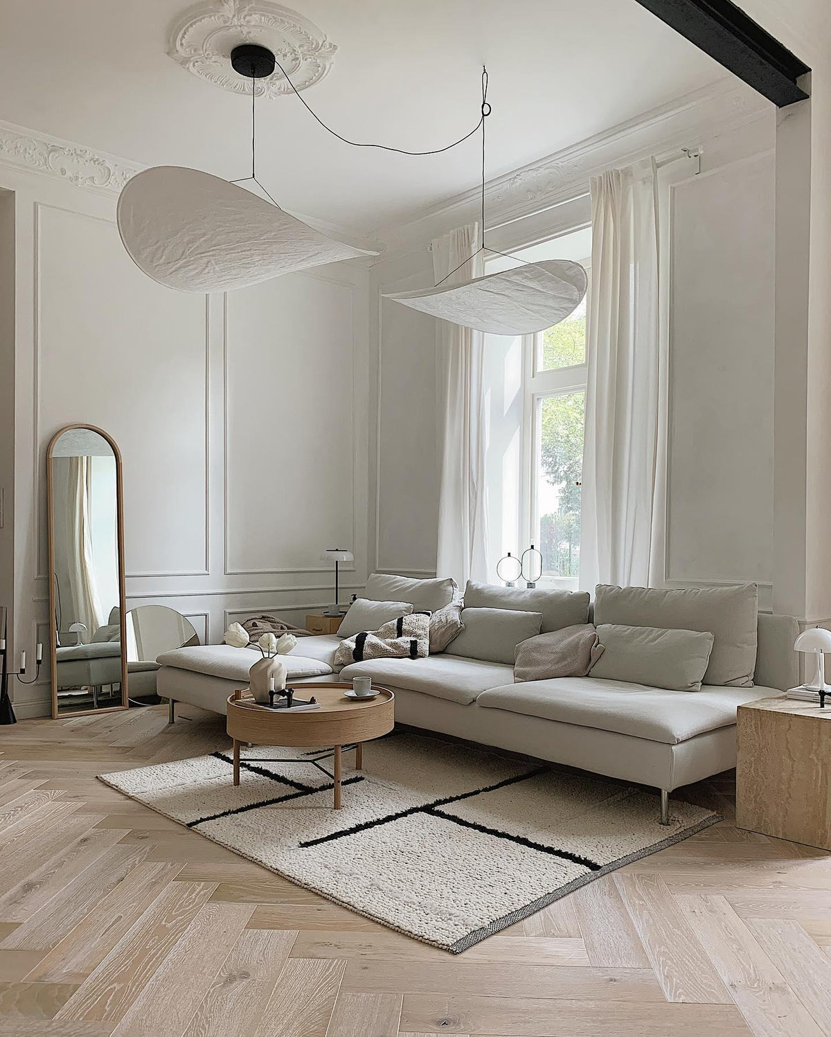 Sereca Suspension en Papier et Fibre de Verre - Neutralighting