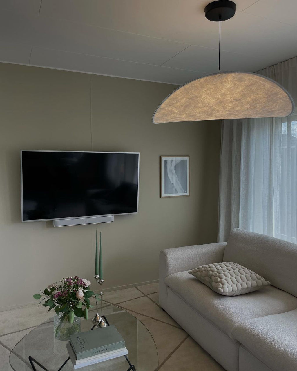 Sereca Suspension en Papier et Fibre de Verre - Neutralighting