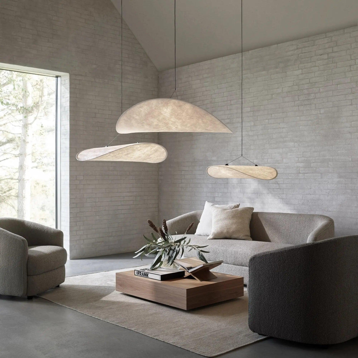 Sereca Suspension en Papier et Fibre de Verre - Neutralighting