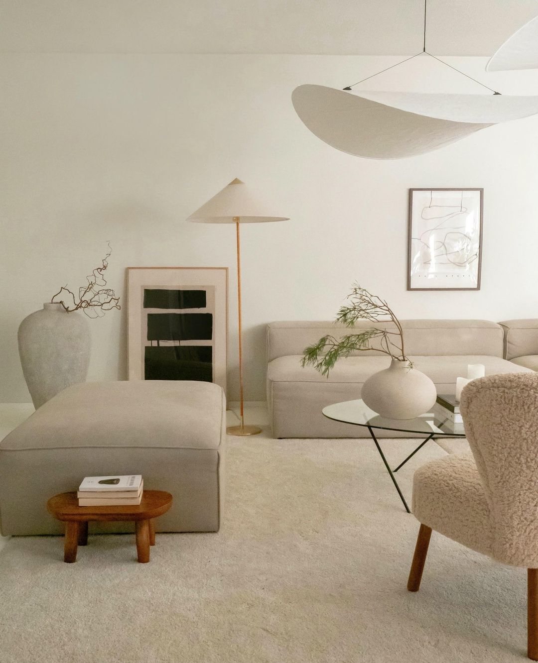 Sereca Suspension en Papier et Fibre de Verre - Neutralighting