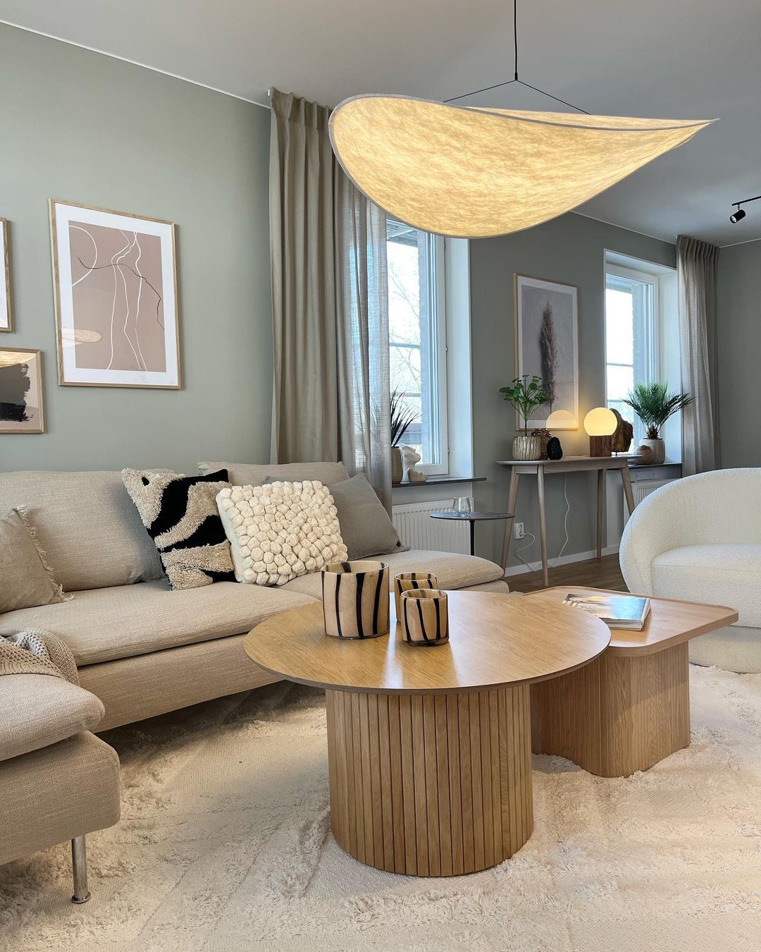 Sereca Suspension en Papier et Fibre de Verre - Neutralighting
