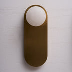 Alabaster Wall Lamp Hand-Cut Spanish Stone | G9 or Integrated LED | Unique Natural Grain Interior Sconce Lighting