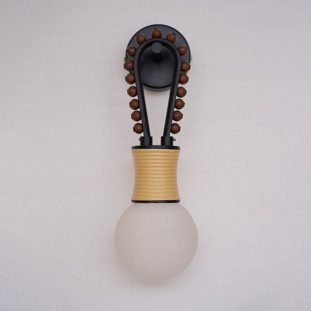 Alabaster Wall Lamp Hand-Cut Spanish Stone | G9 or Integrated LED | Unique Natural Grain Interior Sconce Lighting
