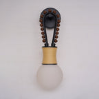 Alabaster Wall Lamp Hand-Cut Spanish Stone | G9 or Integrated LED | Unique Natural Grain Interior Sconce Lighting