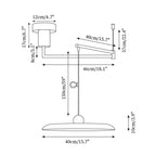 Flux Suspensions Morandi à Bras Réglables - Neutralighting