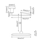 Adjustable Metal Pendant Light