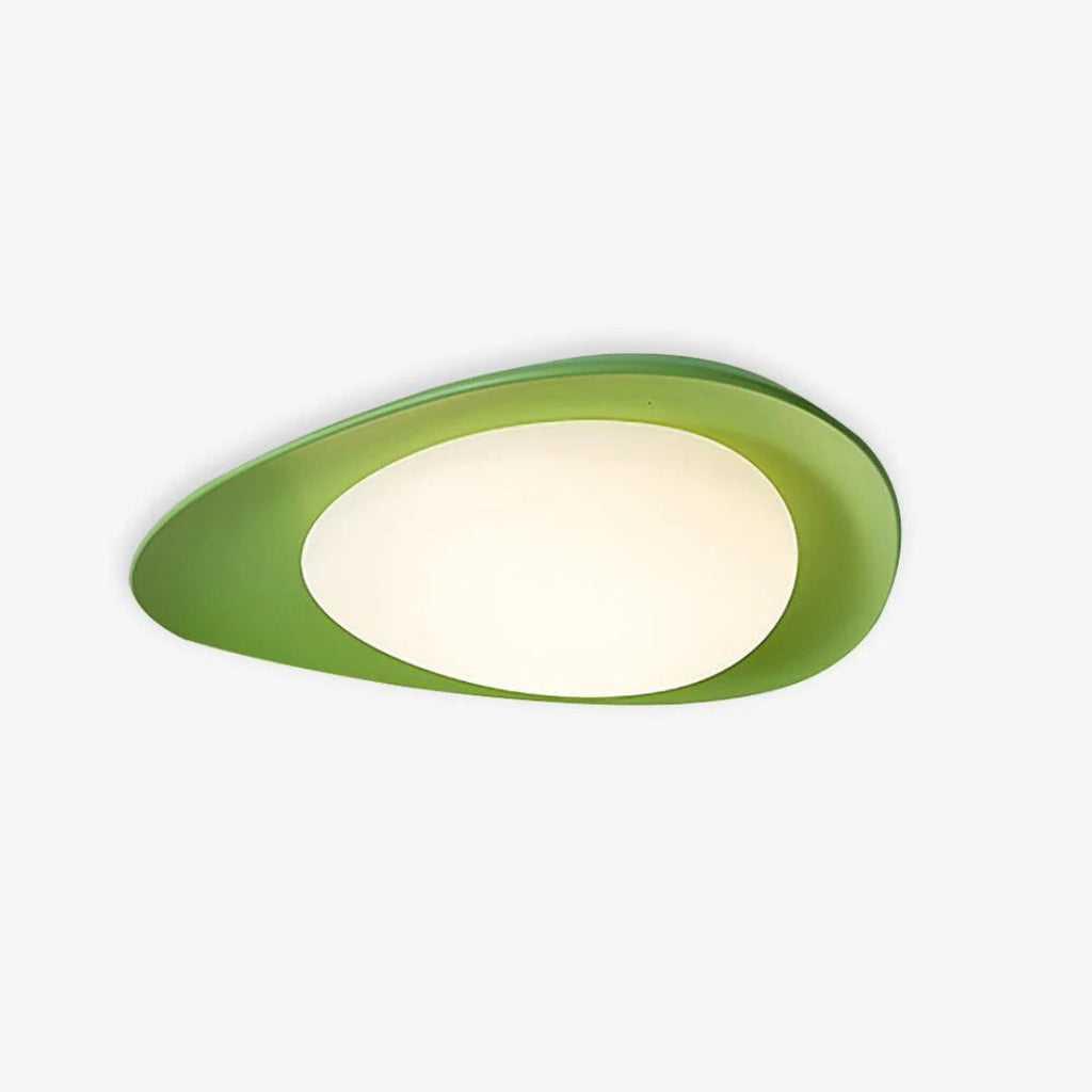 Contemporary Leaf-Shaped LED Ceiling Light