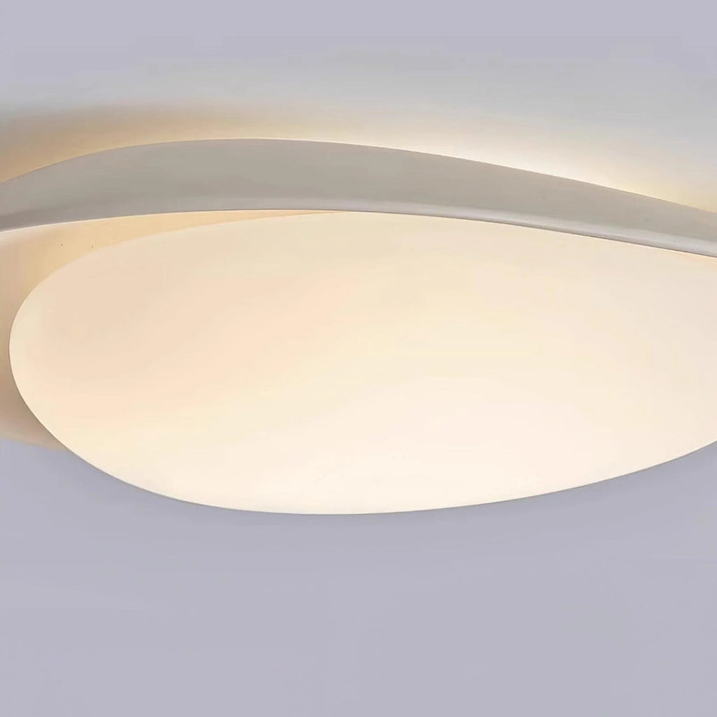 Contemporary Leaf-Shaped LED Ceiling Light