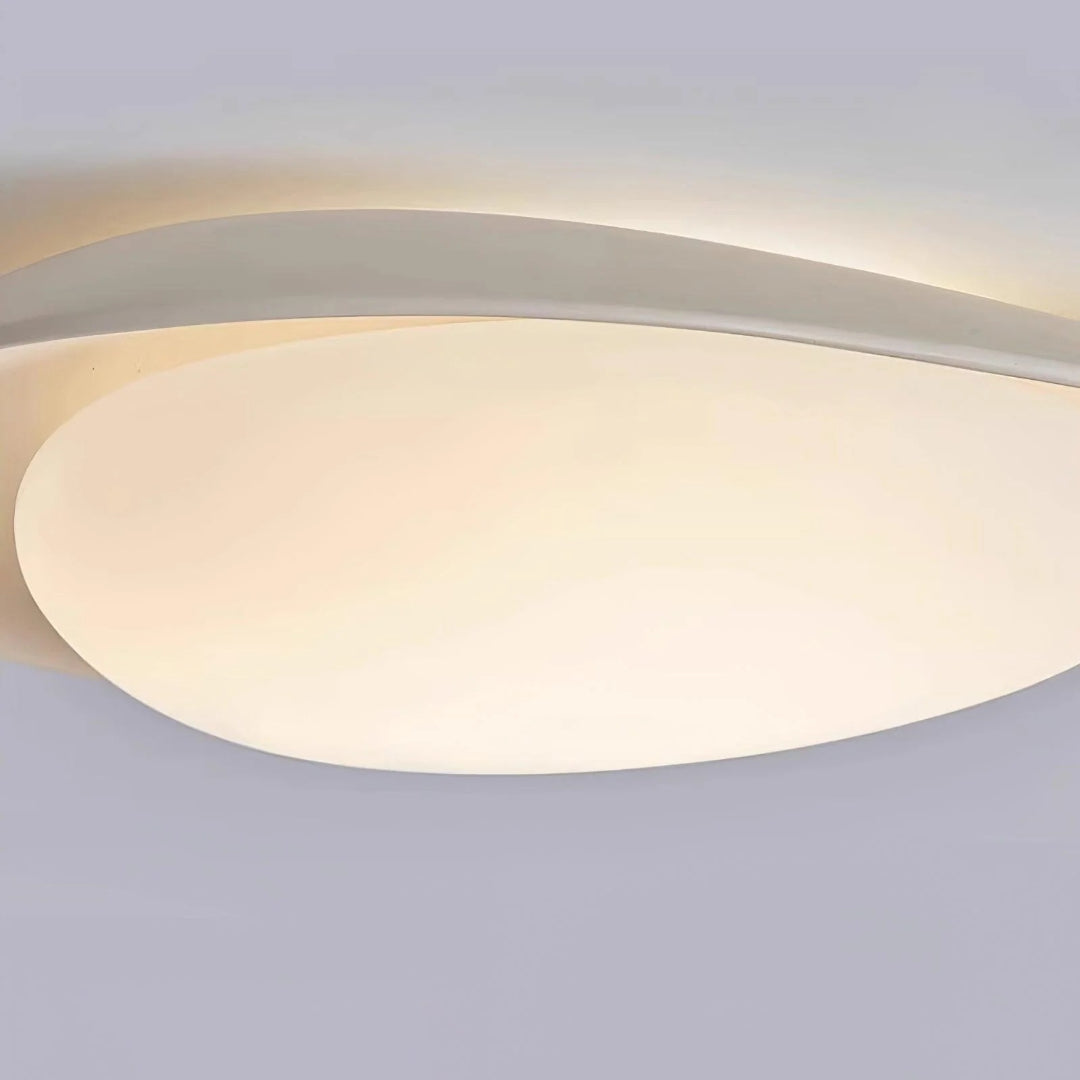 Contemporary Leaf-Shaped LED Ceiling Light