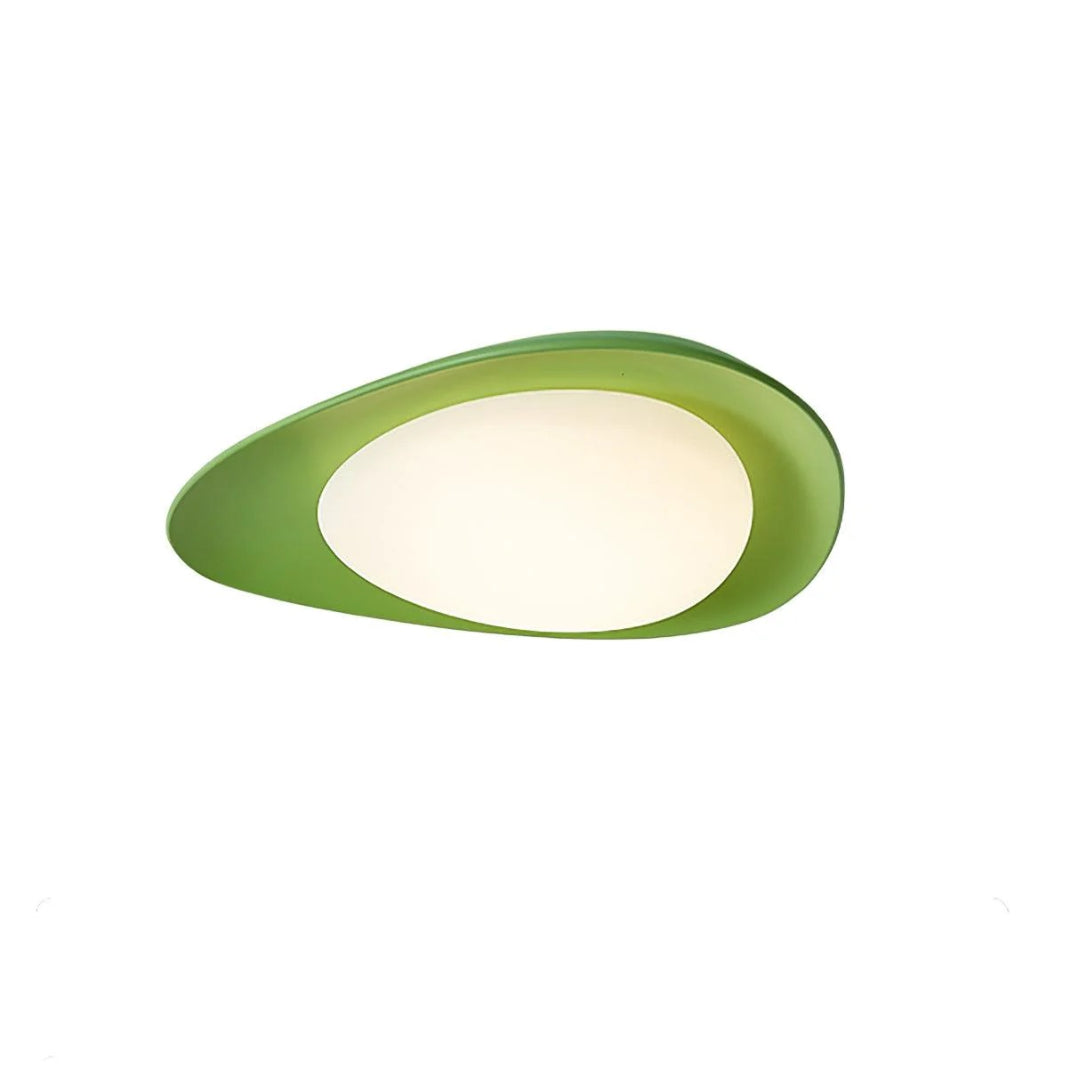 Contemporary Leaf-Shaped LED Ceiling Light