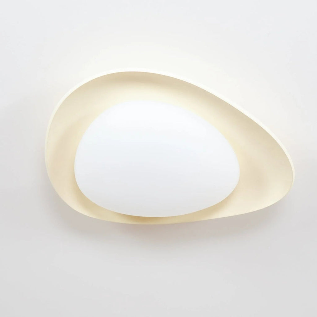 Contemporary Leaf-Shaped LED Ceiling Light