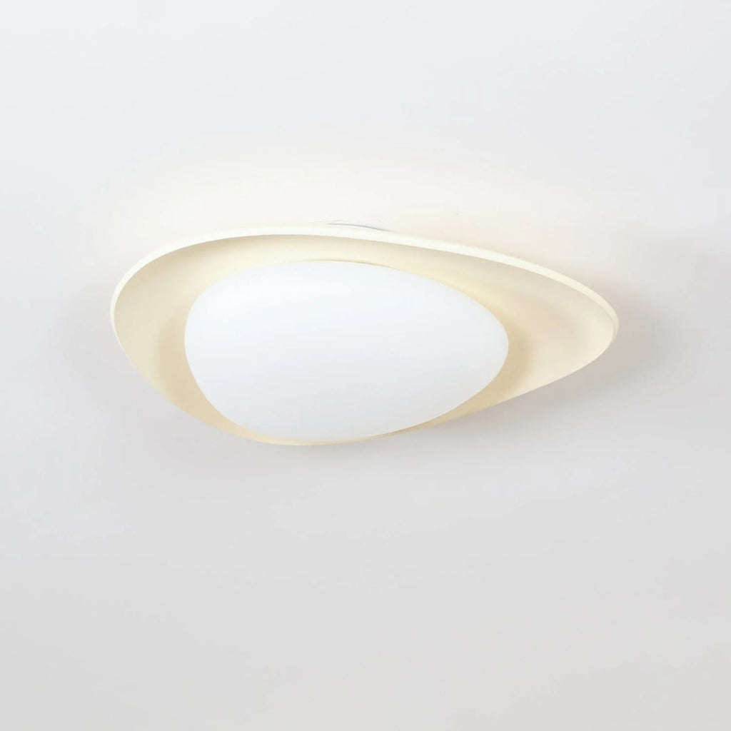 Contemporary Leaf-Shaped LED Ceiling Light