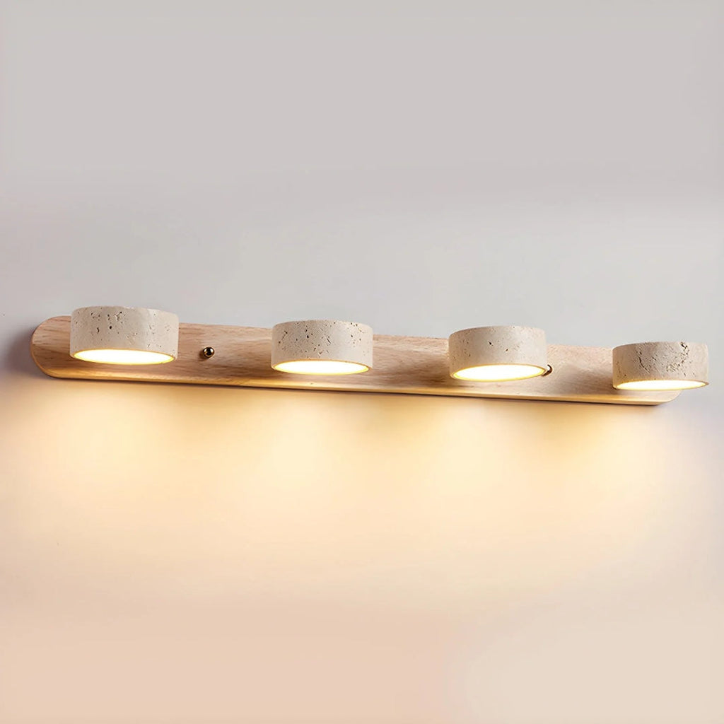 Minimalist Travertine Double Wall Light