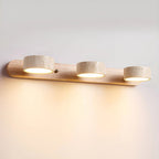 Minimalist Travertine Double Wall Light
