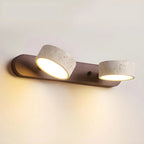 Minimalist Travertine Double Wall Light