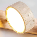 Minimalist Travertine Double Wall Light