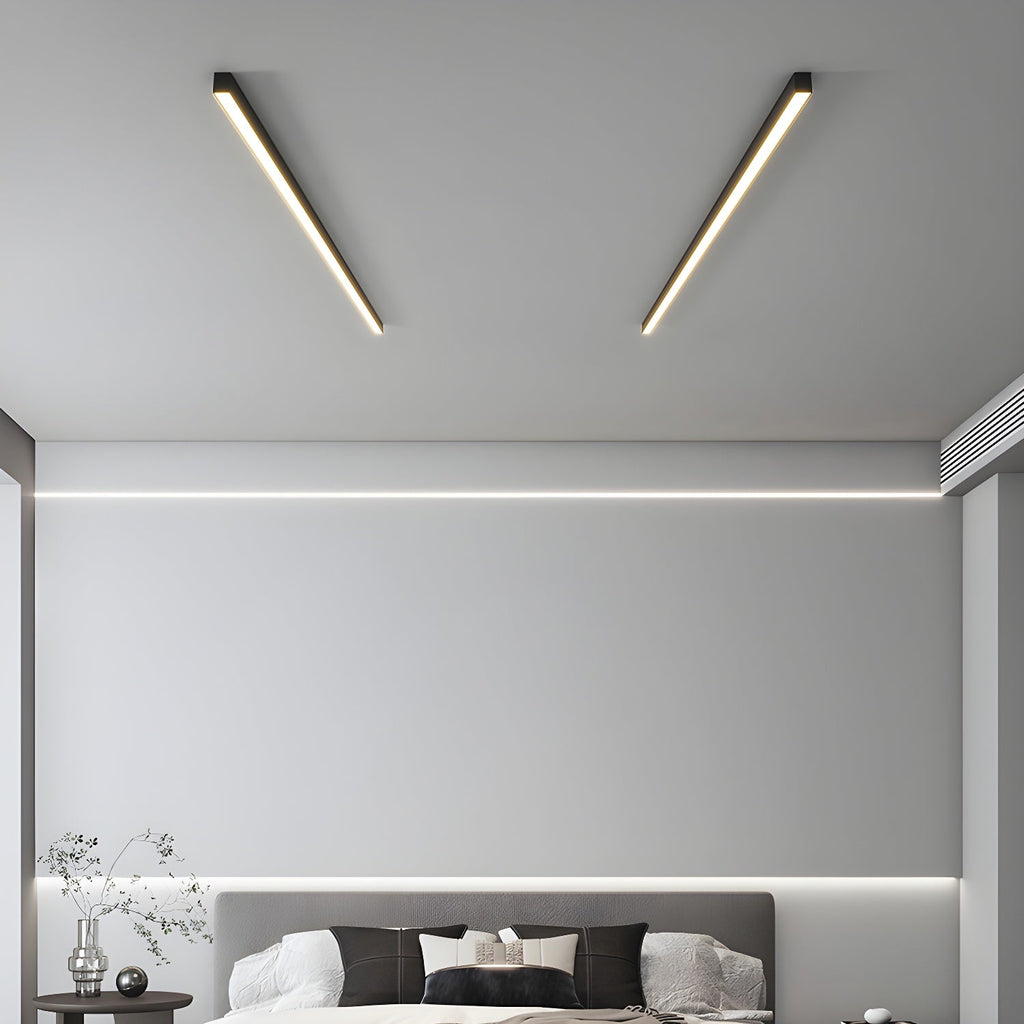 Solara Plafonnier Linéaire Ultra Fin Minimaliste Fonctionnel - Neutralighting