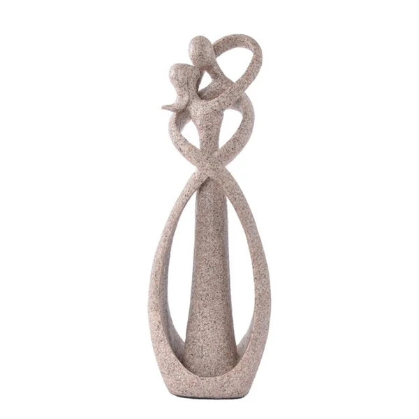 LoveKiss Duo | Romantic Resin Sculpture
