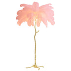 Modern Feather Floor Lamp