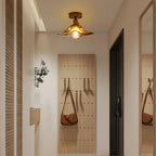 Textured Glass Ceiling Light