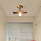 Textured Glass Ceiling Light