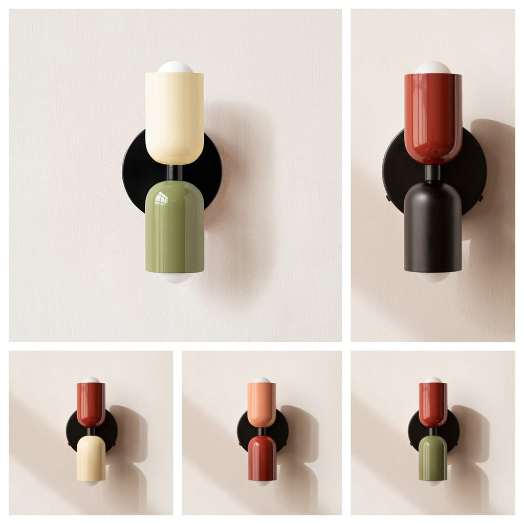 Color Accent Wall Lamp – Sculptural Modern Artistic Design