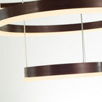 Remi Suspension Anneau Moderne Métal Noir/Doré/Café Salon - Neutralighting
