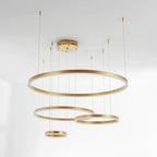 Remi Suspension Anneau Moderne Métal Noir/Doré/Café Salon - Neutralighting