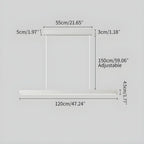 Minimalist Linear LED Pendant Light